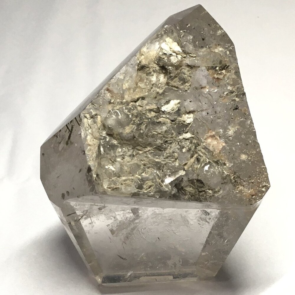 Smokey Quartz with MICA inside and out!